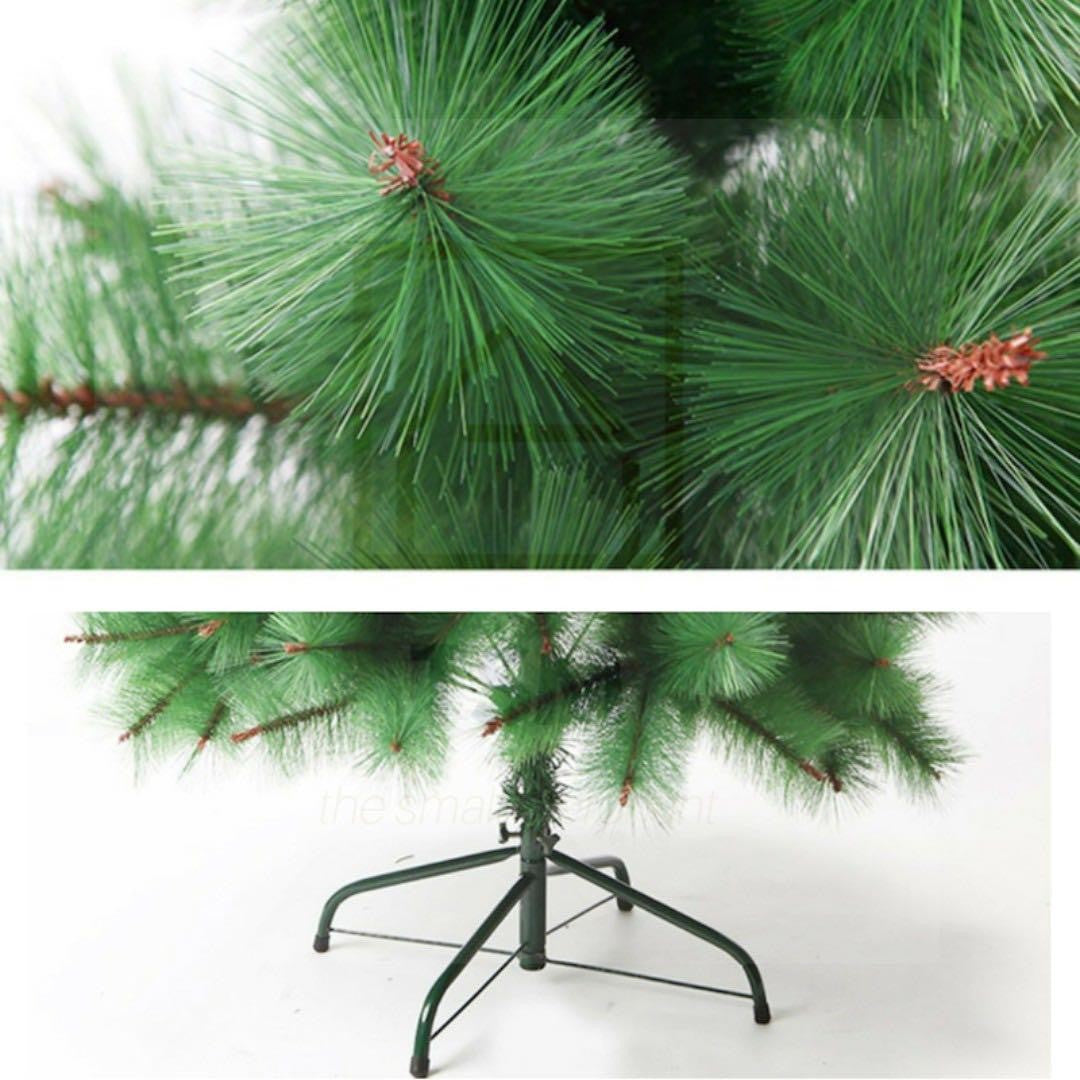 Brad Artificial de Craciun Kadeny® Tip Pin, 1.5 m, 150 Ramuri, Cetina Verde, Ace 3D cu Suport Metalic Inclus