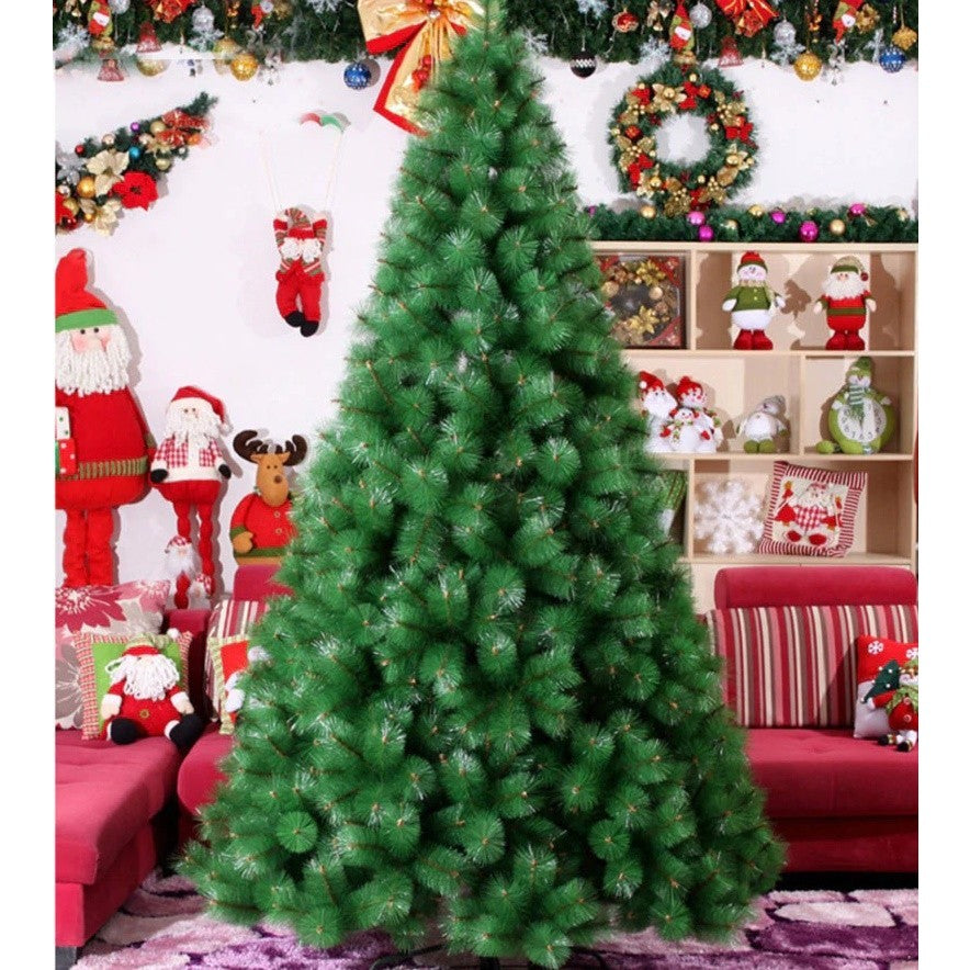 Brad Artificial de Craciun Kadeny® Tip Pin, 1.8 m, 200 Ramuri, Cetina Verde, Ace 3D cu Suport Metalic Inclus