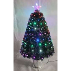 Brazi de Craciun cu fibra optica in 5 culori 8mm - 180cm