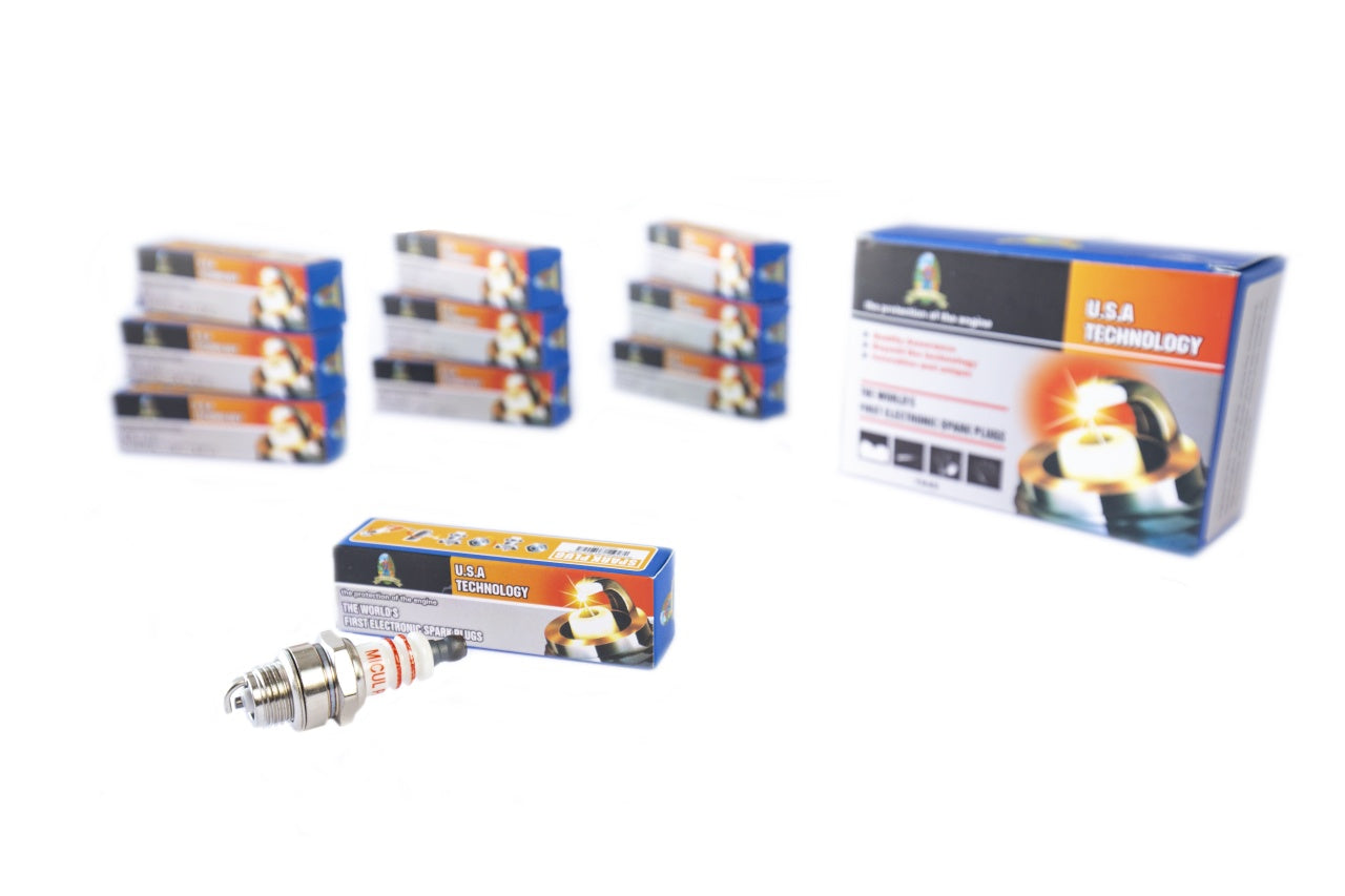 Bujie 2T Micul Fermier, filet M14*1.25, lungime filet 9 mm, 3 capete