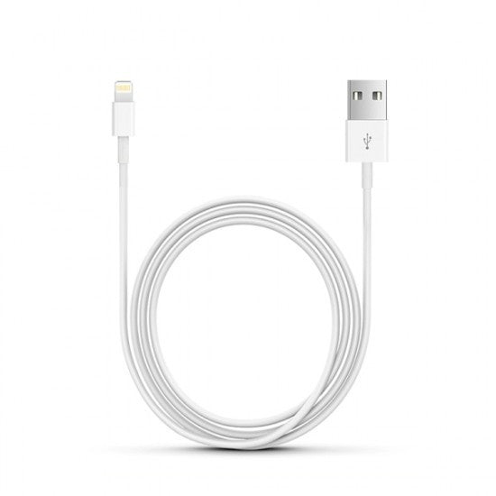 Cablu Date Kaveny, compatibil cu iPhone, 2A, 1 m, WUW-X83, Blister, Alb