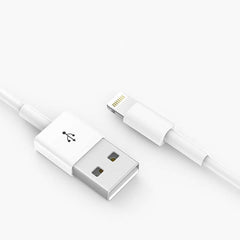 Cablu Date Kaveny, compatibil cu iPhone, 2A, 1 m, WUW-X83, Blister, Alb
