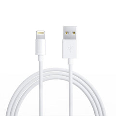 Cablu Date Compatibil iPhone 1 m Bulk, Alb