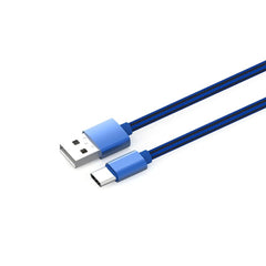 Cablu date Type C Ldnio Fast Charging 1 m Albastru Cod Produs 08079