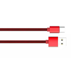 Cablu date Type C Ldnio Fast Charging 1 m Rosu Cod Produs 08079