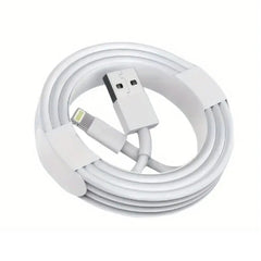 Cablu de Date Fast Charging, Kadeny, port USB-B Compatibil cu iPhone cu porturi de tip Lightning, pentru Incarcare rapida 2A, Lungime 2M, Alb