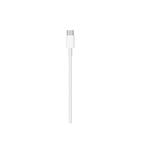 Cablu de date si de incarcare Apple, USB Tip-C-Lightning, 1 metru, Kaveny, Alb