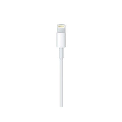 Cablu de date si de incarcare Apple, USB Tip-C-Lightning, 1 metru, Kaveny, Alb