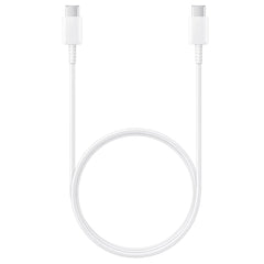 Cablu de date si de incarcare Tip-C, 3 A, 1 metru, Kaveny, Alb