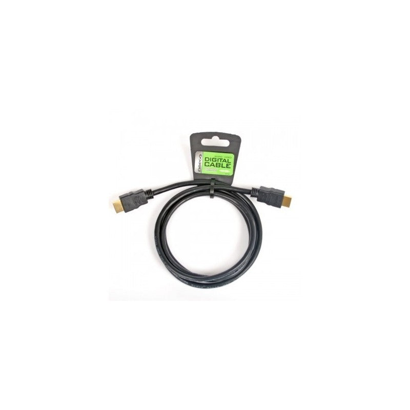 Cablu HDMI Omega, 1.5m, PVC, negru, 4K, 10.2Gbps, suporta 3D, OCHB41, 41548