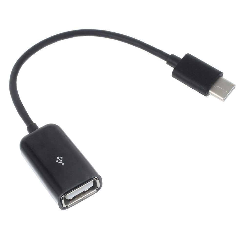 Cablu OTG USB 3.1 USB Type-C to USB A 18 cm Kadeny, Alb