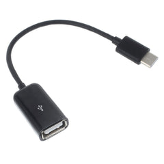 Cablu OTG USB 3.1 USB Type-C to USB A 18 cm Kadeny, Alb