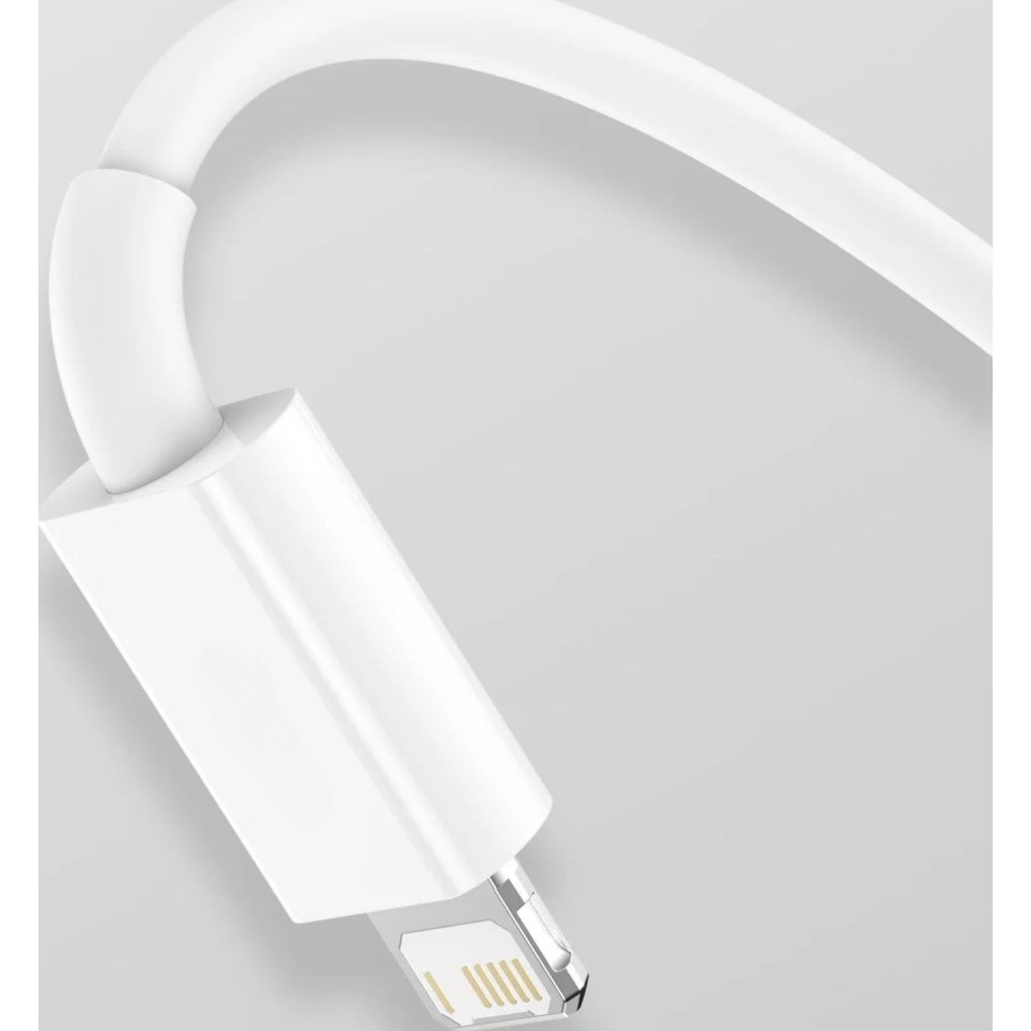 Cablu USB 3in1 Kadeny SX - 21, USB la micro USB/USB-C/compatibil iphone, 3A, 1.2m (alb)