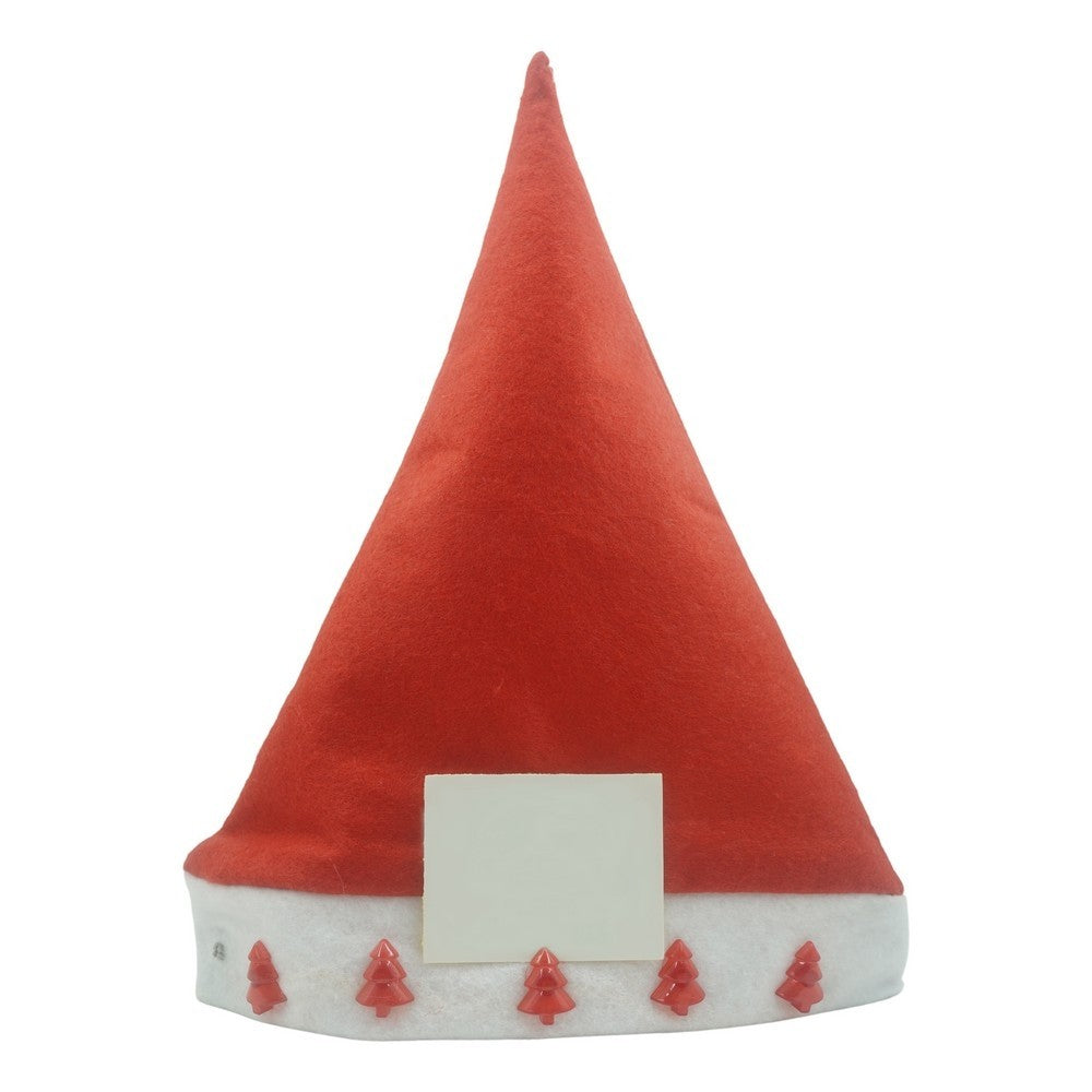 Caciulita de Mos Craciun,Kadeny, cu braduti si led, rosie, marime universala, poliester