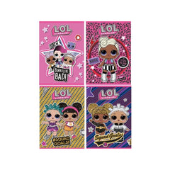 Caiet scolar A5 St.Majewski LOL Surprise, 16 file, matematica, 624339