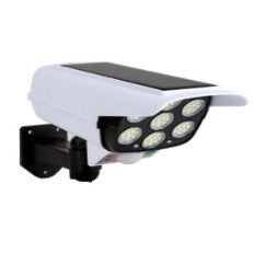 Camera de supraveghere falsa, incarcare solara, 77 LED-uri, senzor de miscare, Kaveny