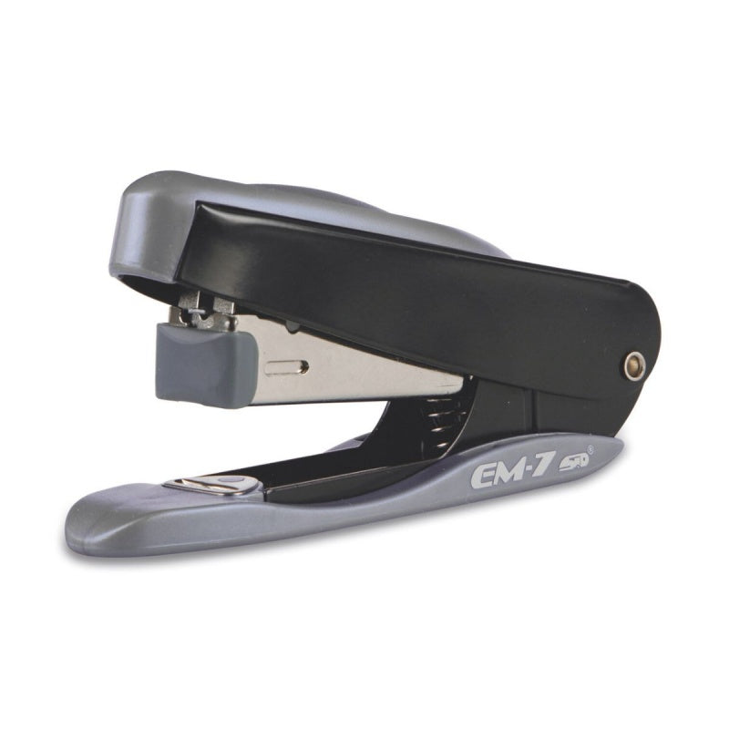 Capsator STD EM-7, 24/6, 20 coli, 25mm, plastic, argintiu/negru
