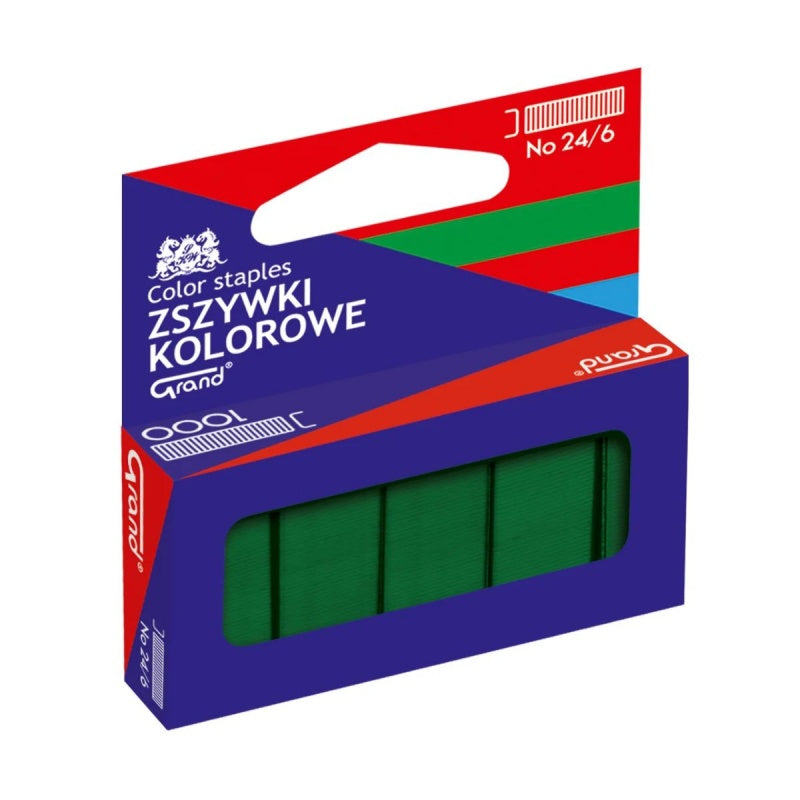 Capse Grand Yanda 110-1662, 24/6, verde, set 1000 buc