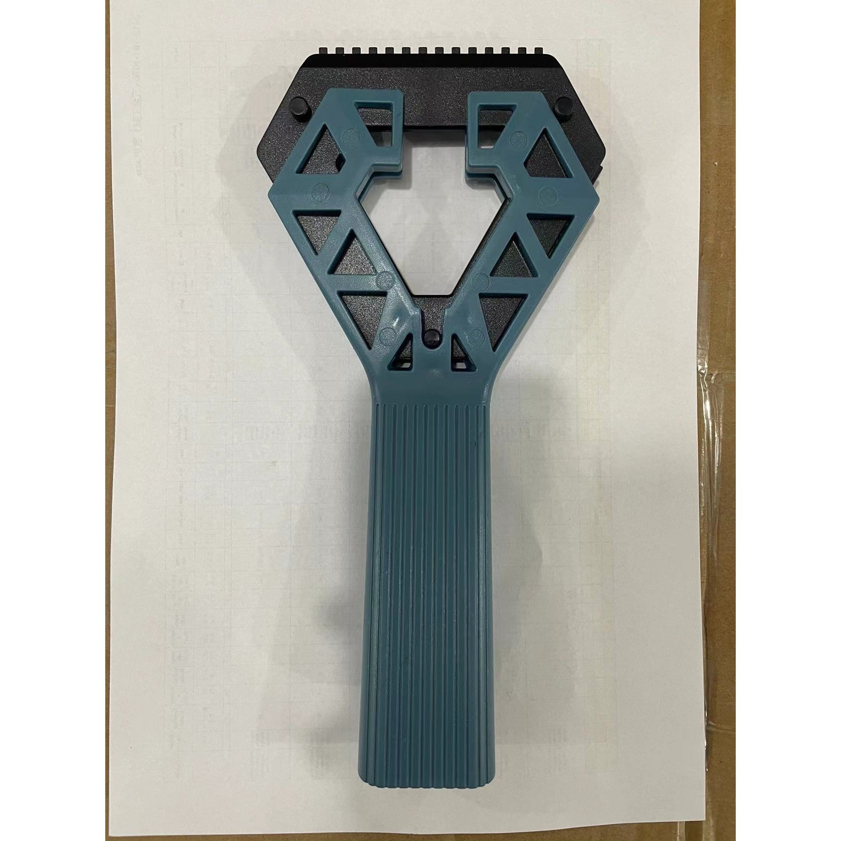 Racleta Auto pentru Zapada cu un Capat, Kadeny, Universala, Deszapezire Masina, cu Maner, Ergonomic, Detasabila, pentru Geamuri si Caroserie, Usor de Utilizat, 23.5x4.3 cm, Albastru