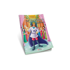 Carte de colorat A4, Cu poveste - Cele 12 Printese dansatoare, Unicart