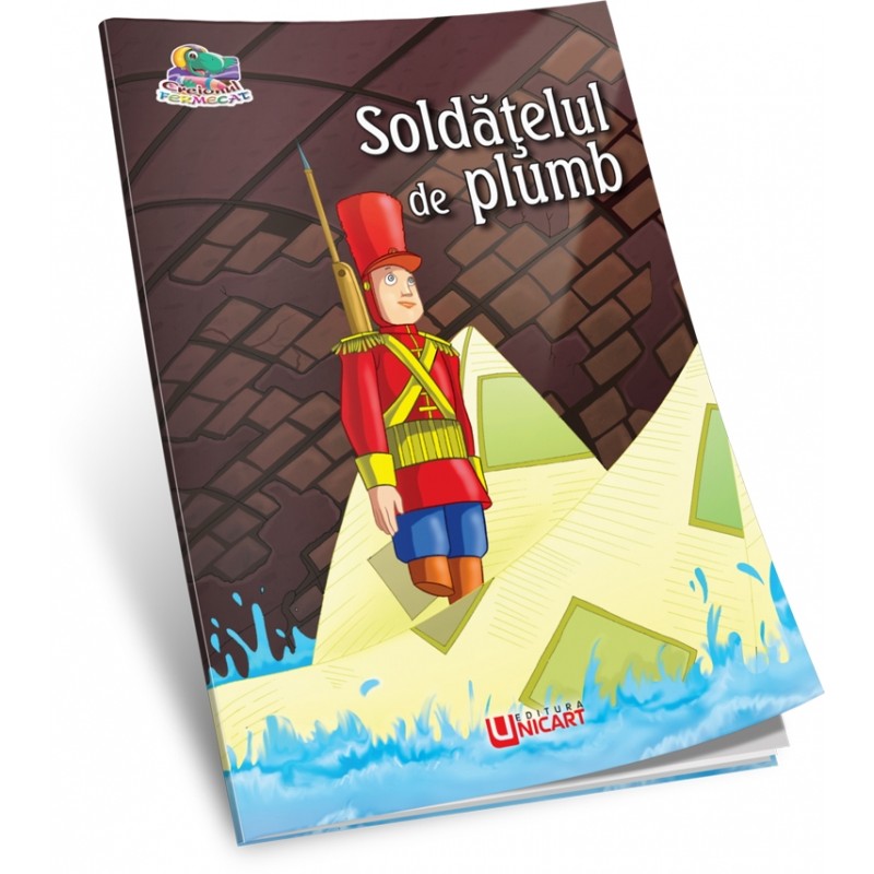 Carte de colorat A5, Soldatelul de plumb, Unicart