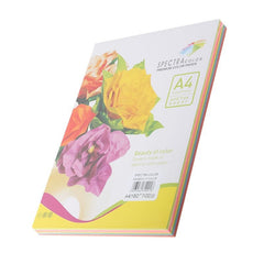 Carton colorat A4 APP, 160g/mp, mix culori pale si intense, top 100 coli (10 culori x 10 coli)