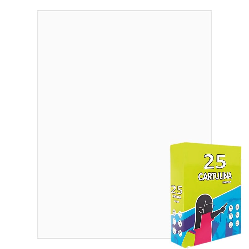 Carton colorat Fabrisa 15555, 50x65cm, 180g/mp, alb pastel, top 25 coli