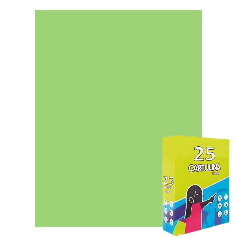 Carton colorat Fabrisa 15560/121, 50x65cm, 180g/mp, verde pastel, top 25 coli