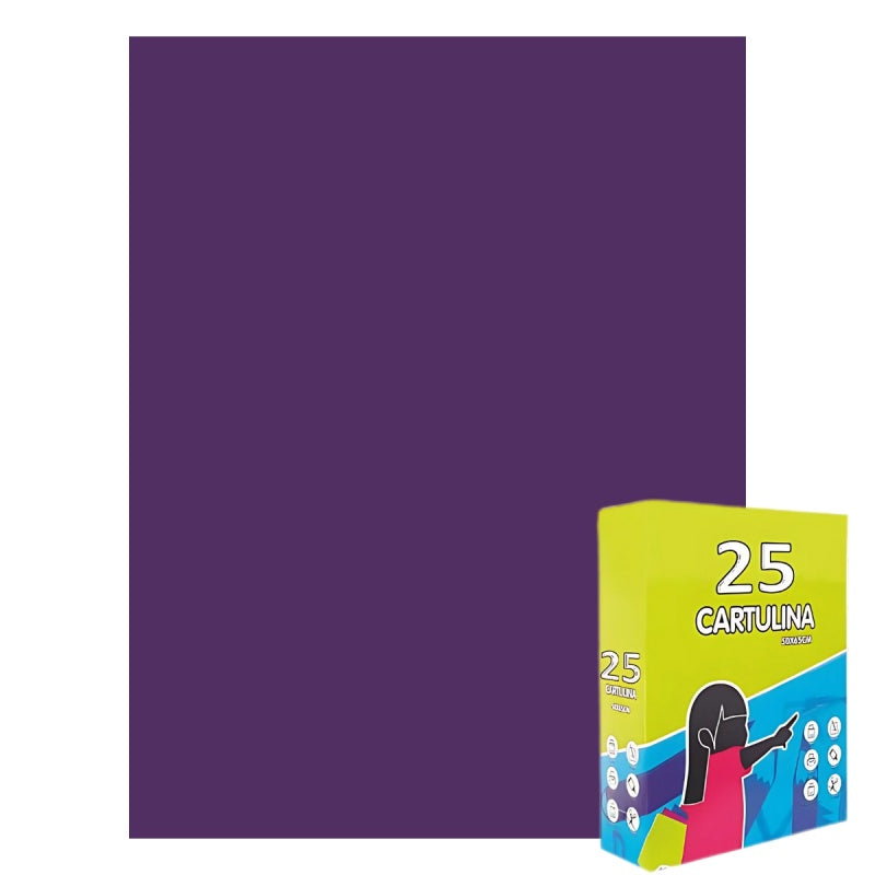 Carton colorat Fabrisa 15573/117, 50x65cm, 180g/mp, mov intens, top 25 coli