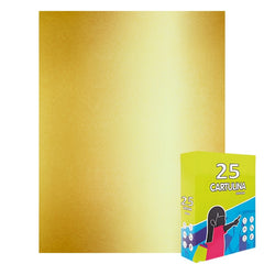 Carton colorat Fabrisa 17095, 50x65cm, 180g/mp, auriu intens, top 25 coli