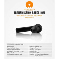 Casca Bluetooth WUW-R33 Kadeny, Alb