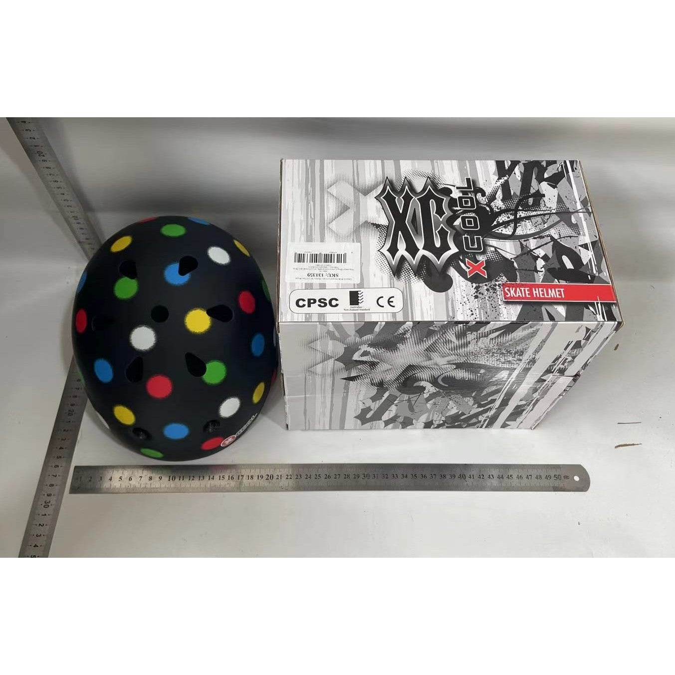 Casca de Protectie pentru Copii, Kadeny, Marime M, 52-57cm, din ABS, Unisex, Negru