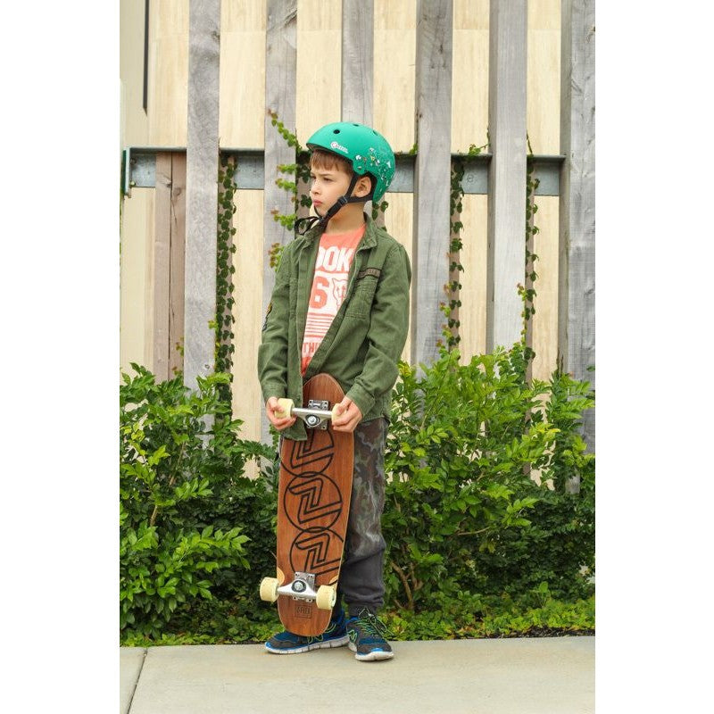 Casca de Protectie pentru Copii, Kadeny, Marime M, 52-57cm, din ABS, Unisex, Verde