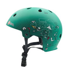 Casca de Protectie pentru Copii, Kadeny, Marime M, 52-57cm, din ABS, Unisex, Verde