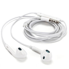Casti Audio In-Ear, cu Microfon si cu Port Jack 3.5 mm, 1m, telecomanda pentru apeluri/volum. Kadeny WUW-R31 Alb