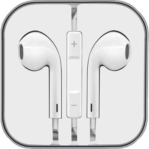 Casti Audio In-Ear, cu Microfon si cu Port Jack 3.5 mm, 1m, telecomanda pentru apeluri/volum. Kadeny WUW-R31 Alb