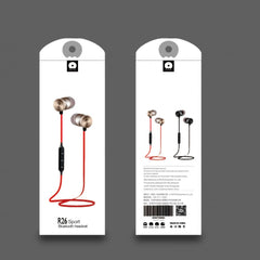 Casti Bluetooth WUW-R26 Sport Kadeny, Rosu