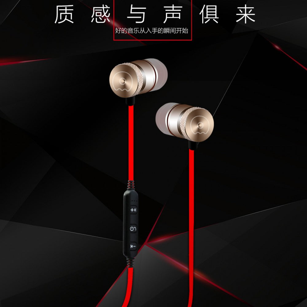 Casti Bluetooth WUW-R26 Sport Kadeny, Rosu