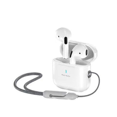 Casti Wireless, Kadeny, Apollo T14, IP7, 400 mAh, Bluetooth 5.3, Control Atingere, TWS, Anulare Zgomot ANC, Sunet HiFi, Afisare LED, Alb