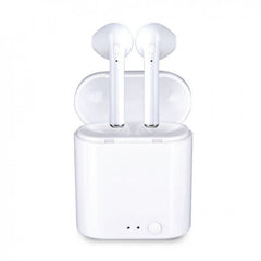 Casti Wireless Bluetooth I7s Earbuds Alb