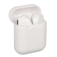 Casti Wireless Bluetooth MKJ-I8X Earbuds Kadeny, Alb