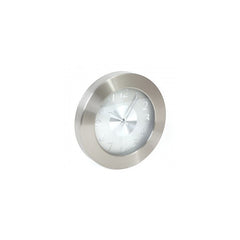 Ceas de perete Platinet PZNC / 42571, Noon, rotund, 30x30x4.5cm, argintiu, afisaj analogic cu cifre arabe, quartz