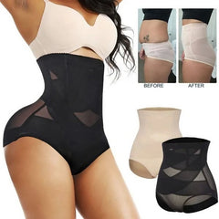 Lenjerie Modelatoare pentru Abdomen, Kadeny, cu Talie Inalta si Corset, Negru, Push-Up, Marimea M