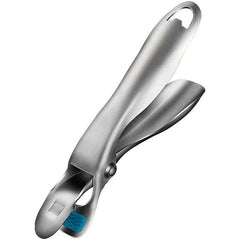 Clema pentru Boluri, Kadeny, Anti-Alunecare, din Otel Inoxidabil si Silicon, de Uz Casnic, Rezistent la Temperaturi Inalte, 19.5x3.2 cm, Gri