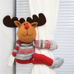 Clema pentru Perdea si Draperii, Kadeny, Model Ren, din Panza, Prindere din Velcro, 46 x 14 cm, Multicolor