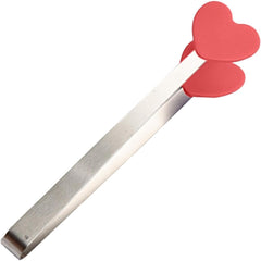 Cleste Creativ pentru Mancare, Kadeny, Model Inimioare din Silicon, 14.5x3 cm, Rezistent la Temperaturi Inalte si Coroziune, Rosu