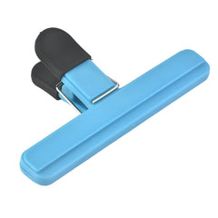 Cleste Multifunctional pentru Sigilarea Pungilor, Kadeny, din Plastic, Mentine Alimentele Proaspete, 15x7.5 cm, Albastru