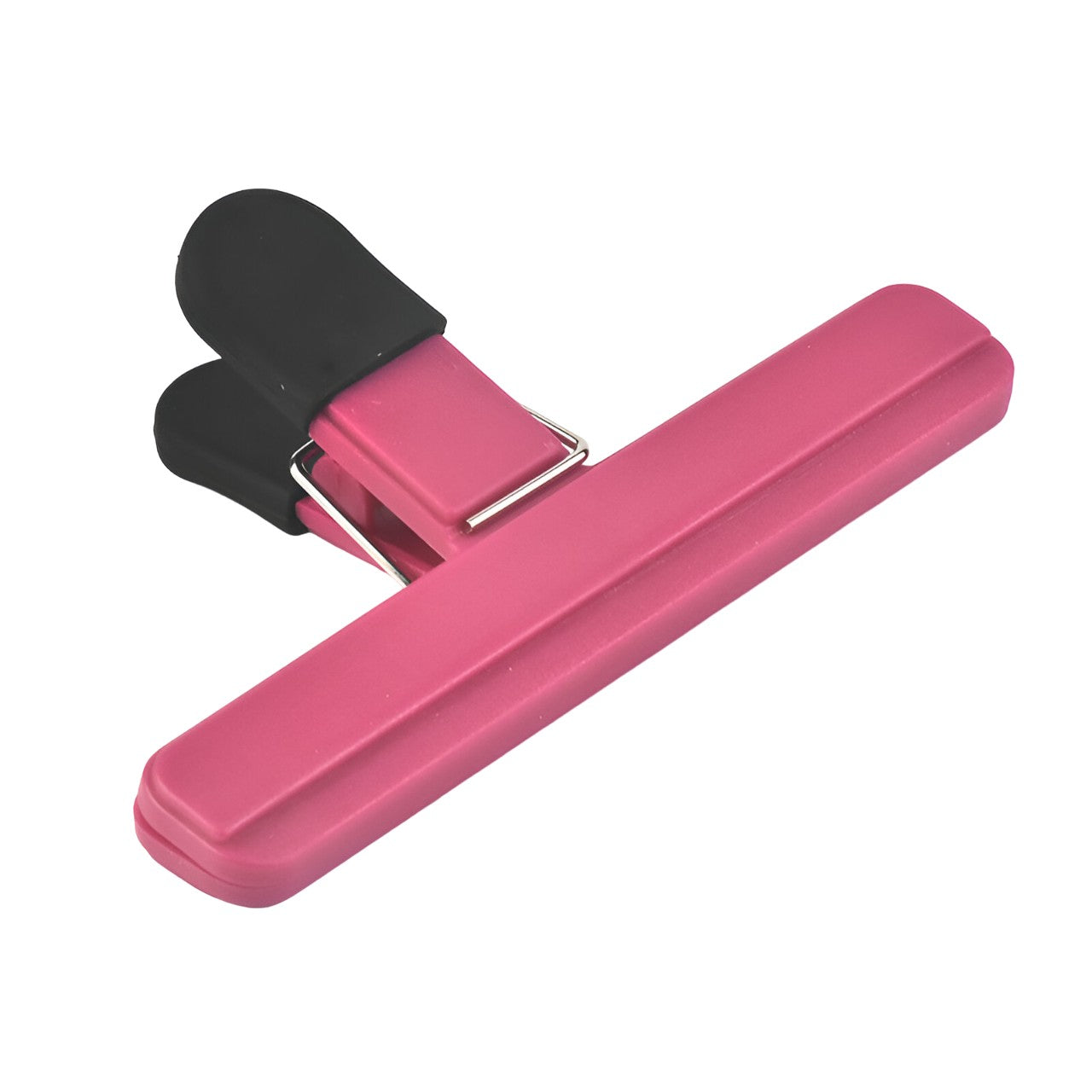 Cleste Multifunctional pentru Sigilarea Pungilor, Kadeny, din Plastic, Mentine Alimentele Proaspete, 15x7.5 cm, Roz