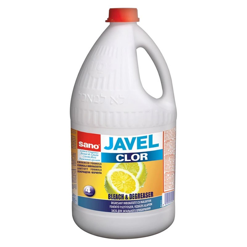Inalbitor Sano Javel, Lemon, 4l, 3in1