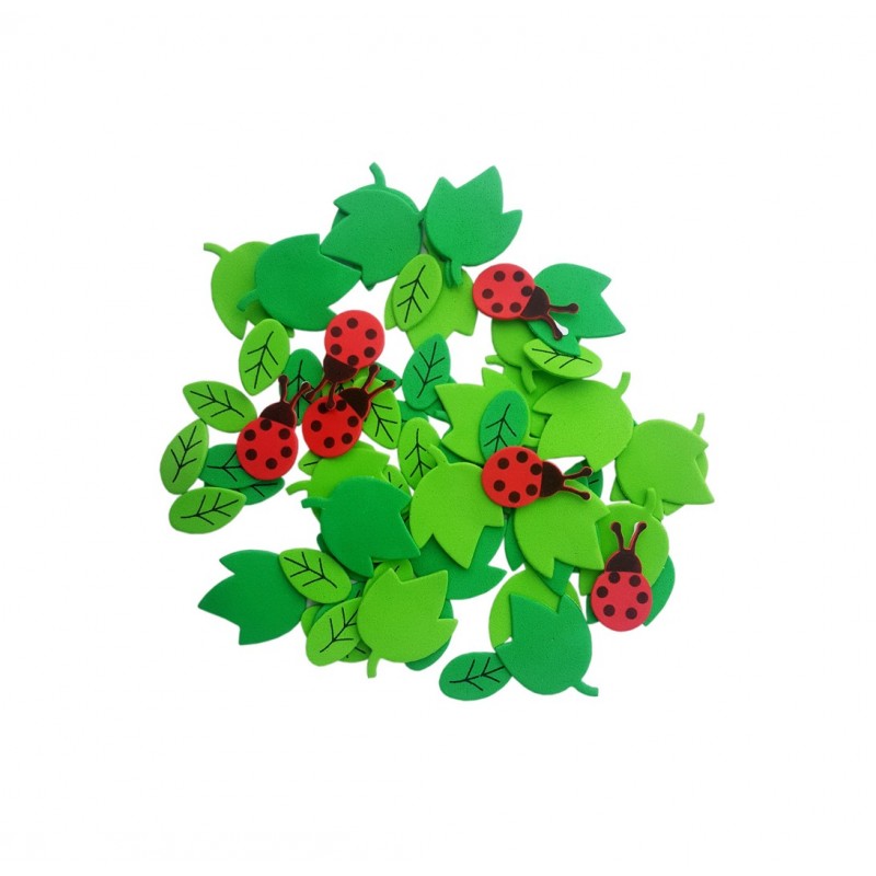 Abtibilduri - pom, buburuze, 8g, buretat, Colorarte, 3361